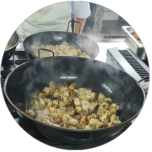 Wok con bonito